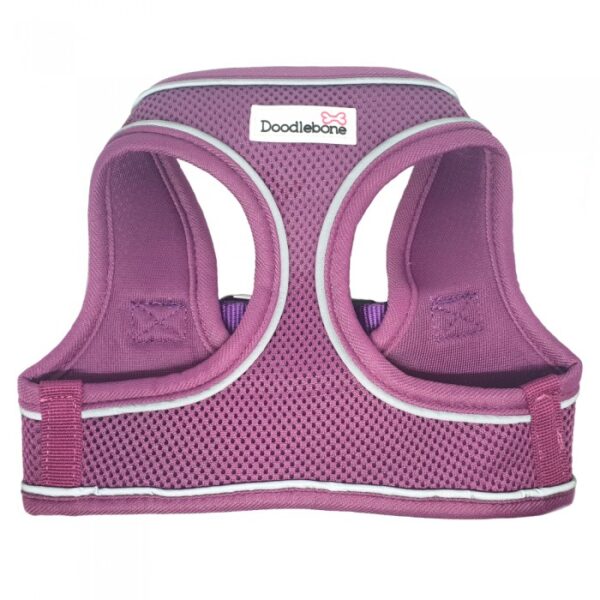 Purple Doodlebone Airmesh Snappy Step In Dog Harness