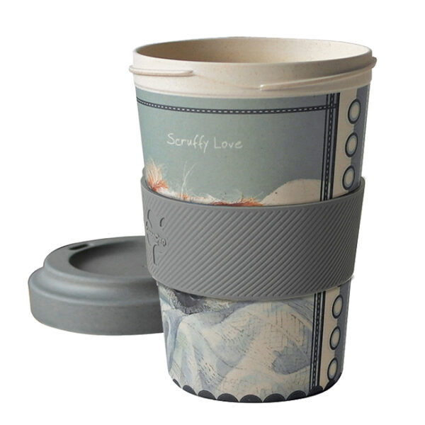 The Little Dog Laughed Terrier Bamboo Travel Cup