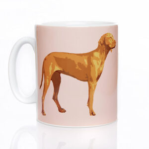 Pink Vizsla Mug by Betty Boyns