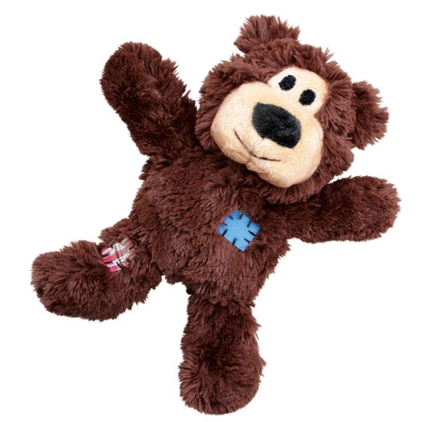 Medium Brown KONG Wild Knots Bear Dog Toy