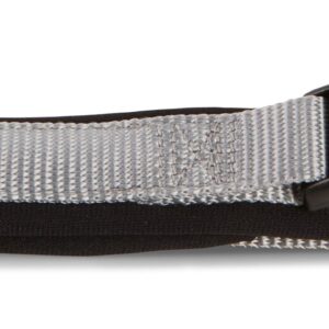 Wolters Silver Grey and Black Padded Adjustable Dog Collar