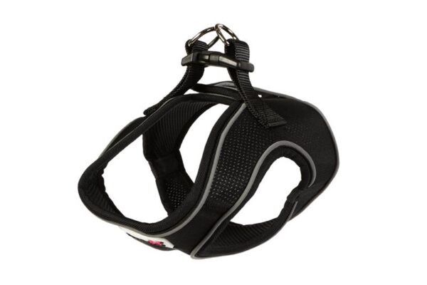 Doodlebone Black Step In Snappy Dog Harness at The Lancashire Dog Company