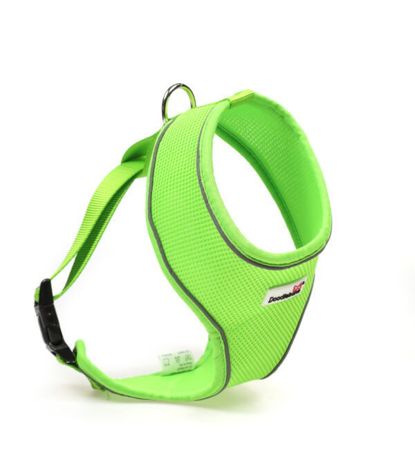 Doodlebone Apple Green Airmesh Dog Harness at The Lancashire Dog Company