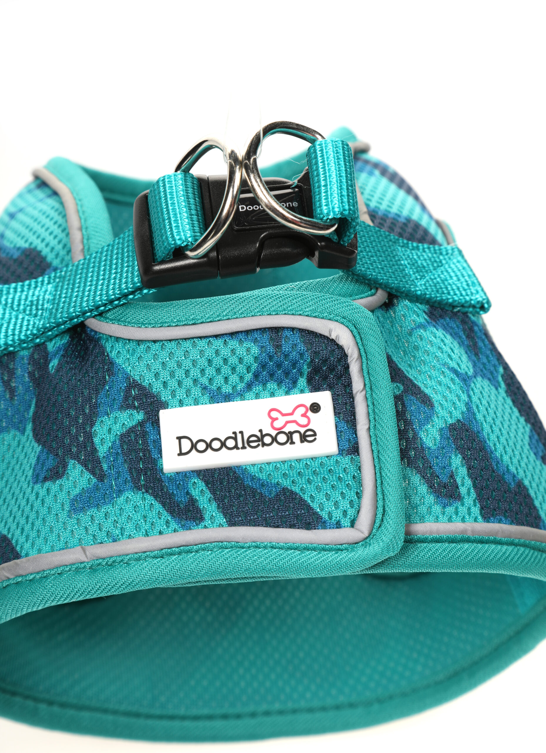 Doodlebone Midnight Camo Step In Snappy Dog Harness