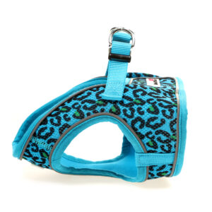 Doodlebone Night Leopard Step In Snappy Dog Harness