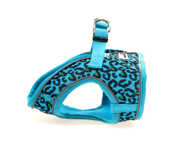 Doodlebone Night Leopard Step In Snappy Dog Harness