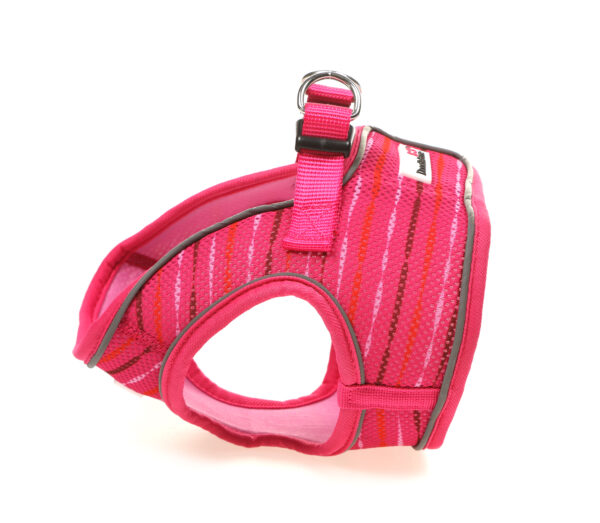 Doodlebone Pink Addiction Step In Snappy Dog Harness