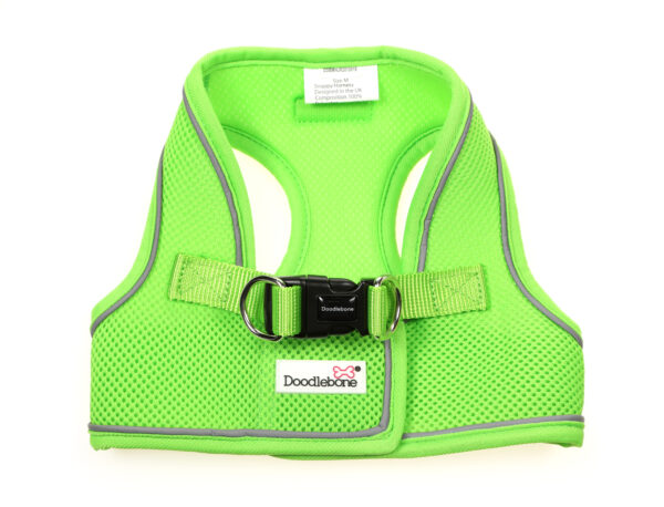 Doodlebone Apple Green Snappy Step In Dog Harness