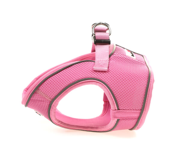 Doodlebone Light Pink Snappy Step In Dog Harness