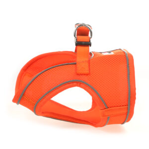 Doodlebone Orange Snappy Step In Dog Harness