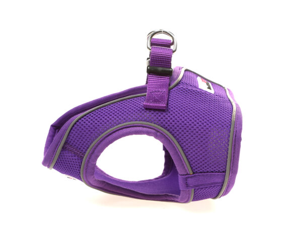 Doodlebone Purple Snappy Step In Dog Harness