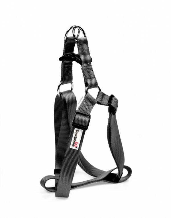 Doodlebone Black Adjustable Strap Dog Harness