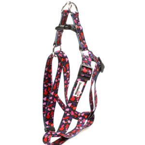 Doodlebone Bubblegum Party Adjustable Strap Dog Harness