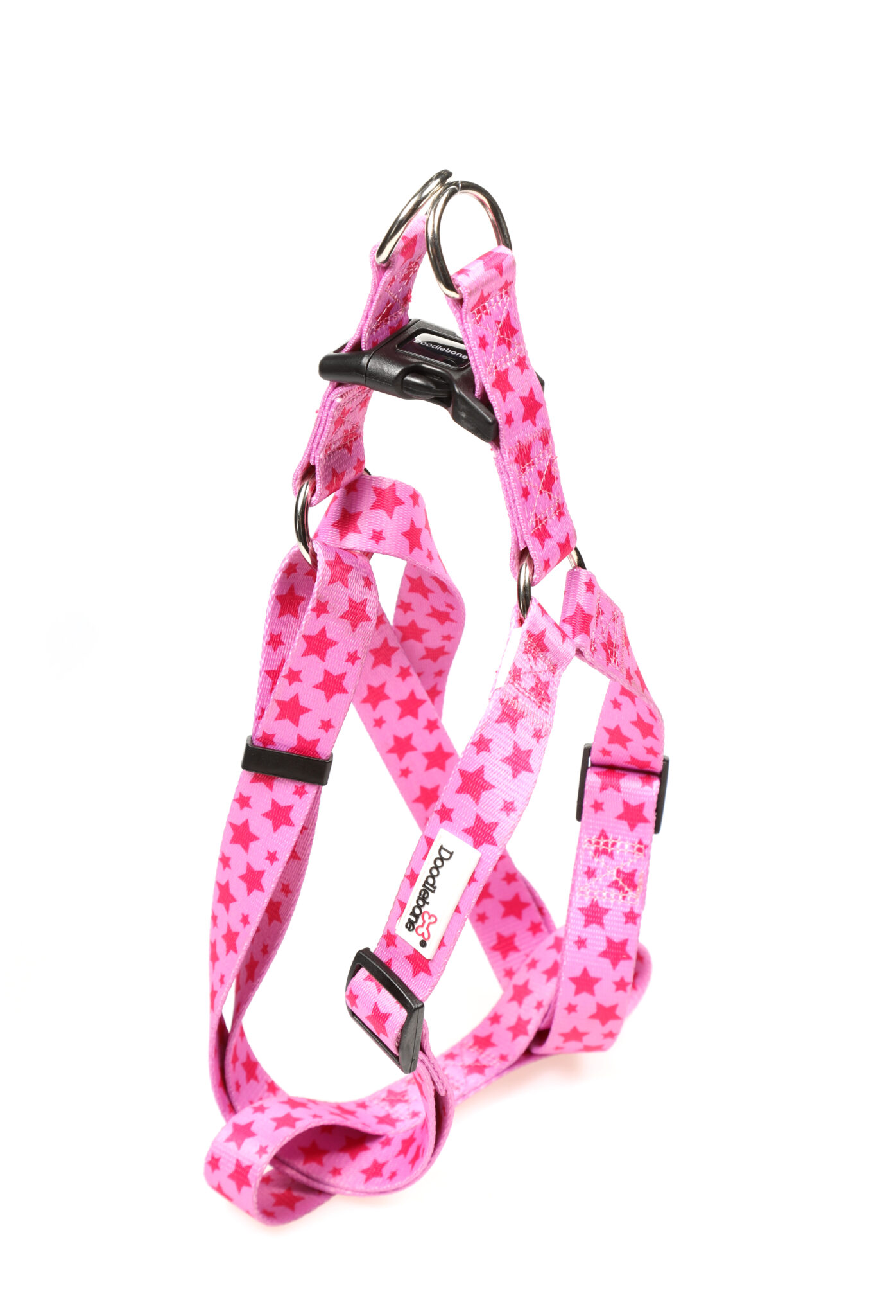 Doodlebone Adjustable Strap Dog Harness Cherish Stars The