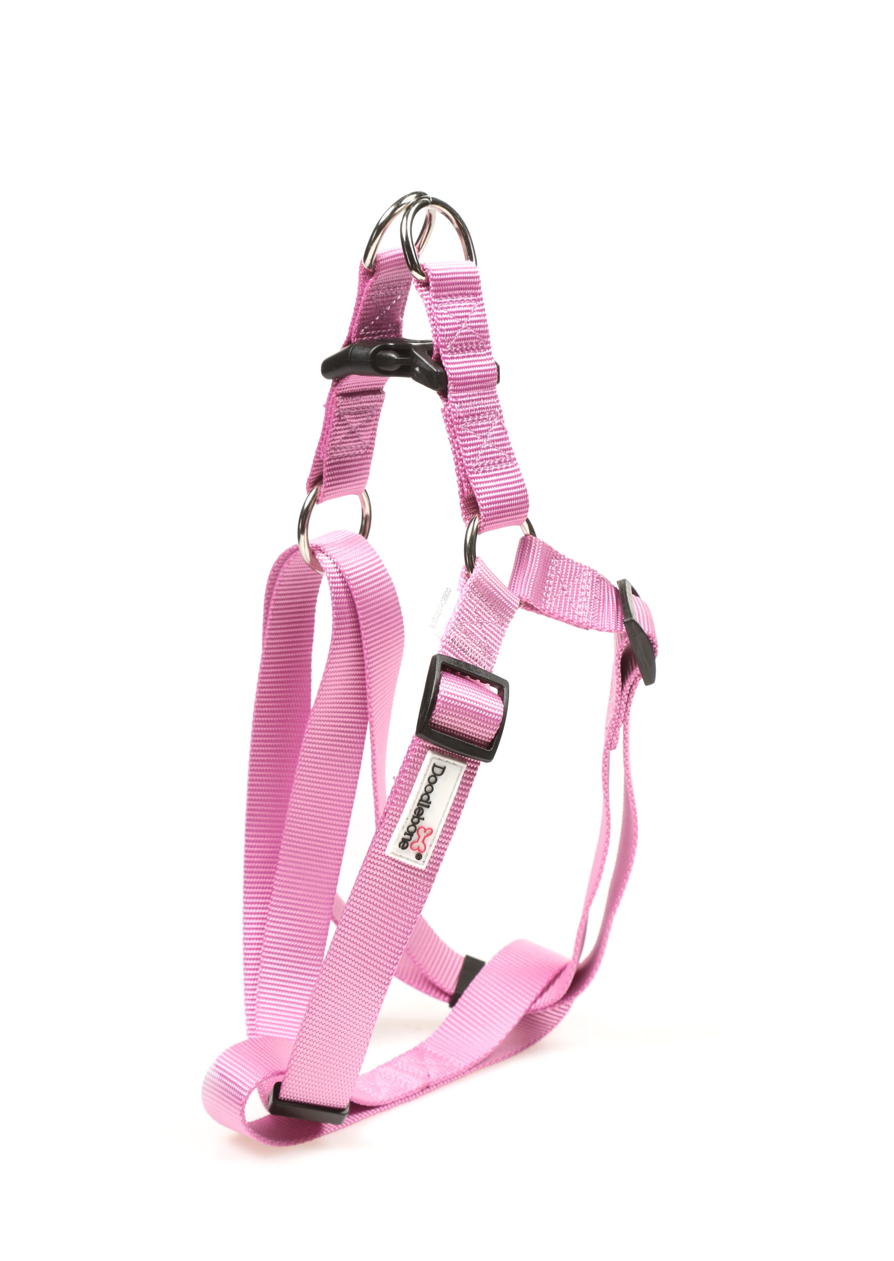 Doodlebone Light Pink Adjustable Strap Dog Harness