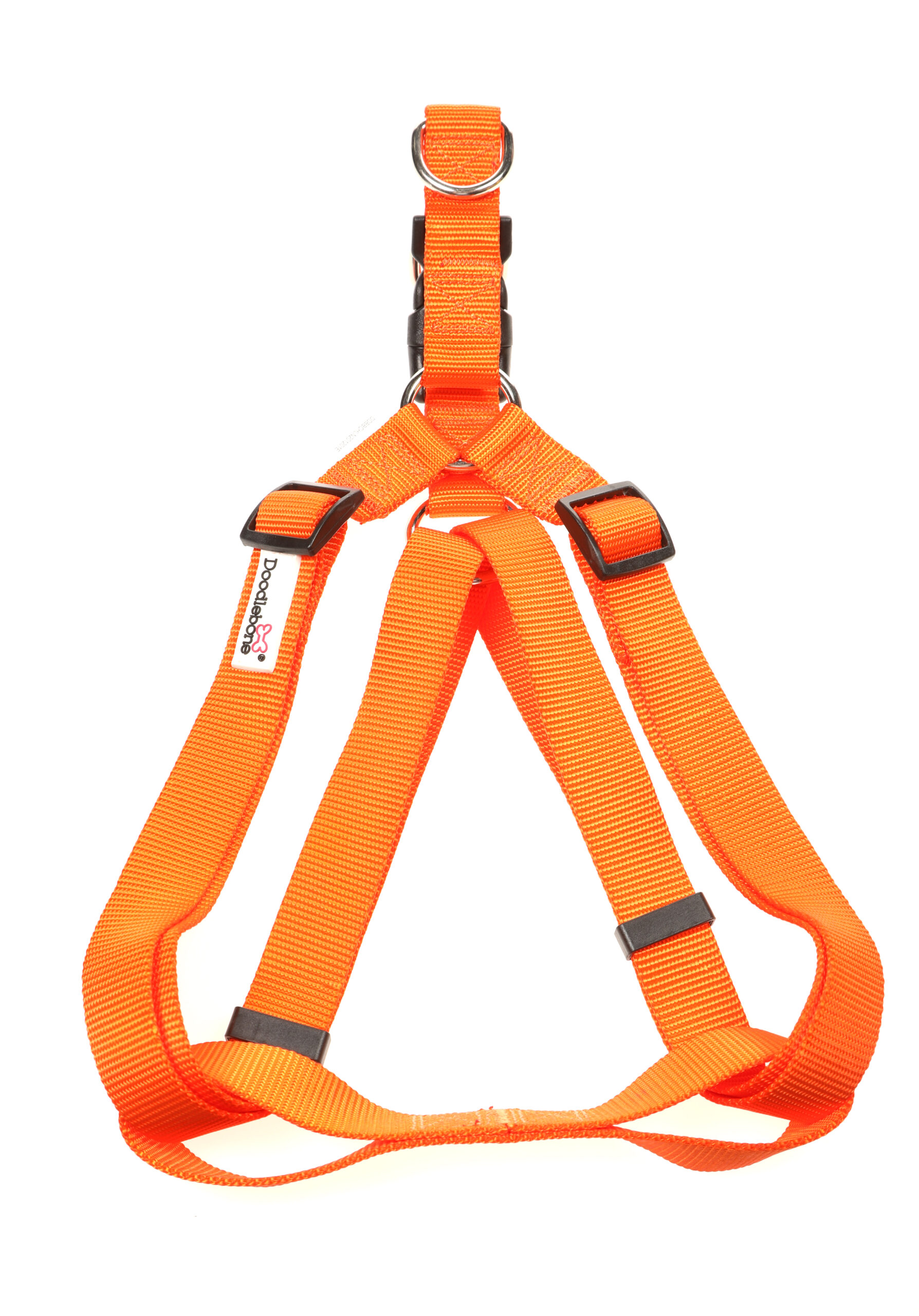 Doodlebone Orange Adjustable Strap Dog Harness