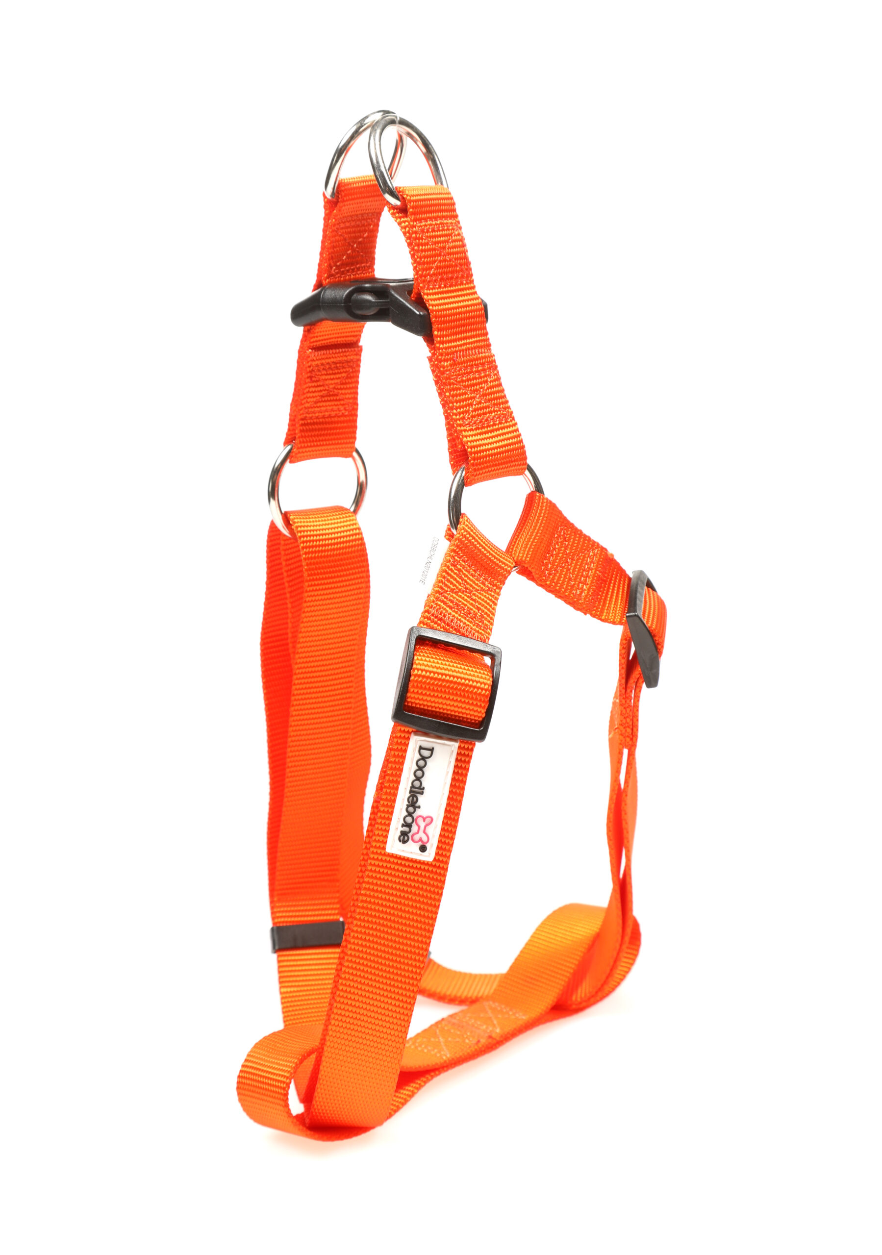 Doodlebone Orange Adjustable Strap Dog Harness