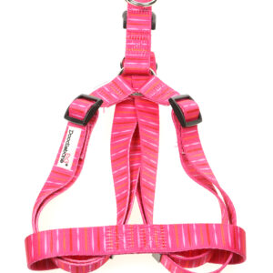 Doodlebone Pink Addiction Adjustable Strap Dog Harness