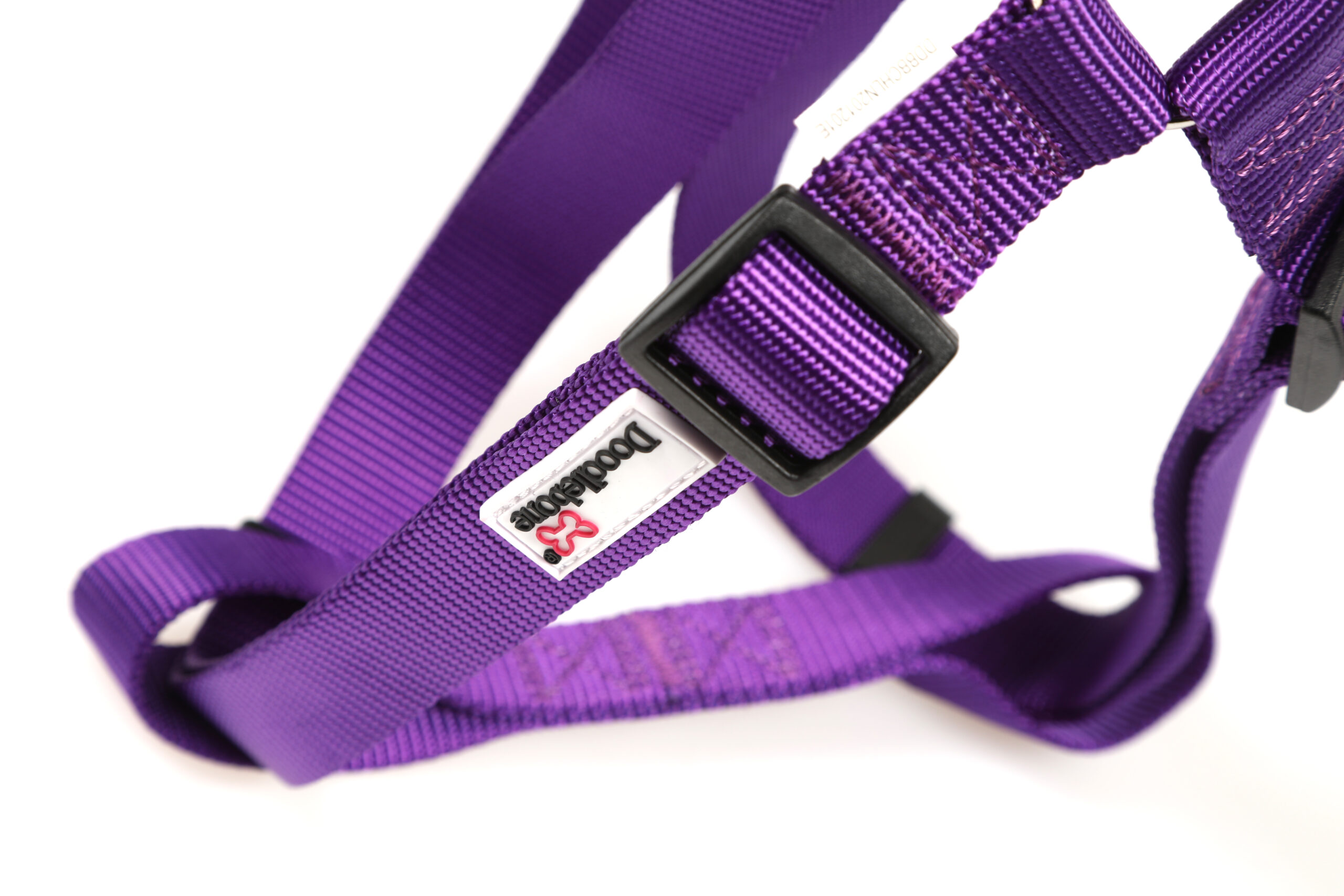 Doodlebone Purple Adjustable Strap Dog Harness
