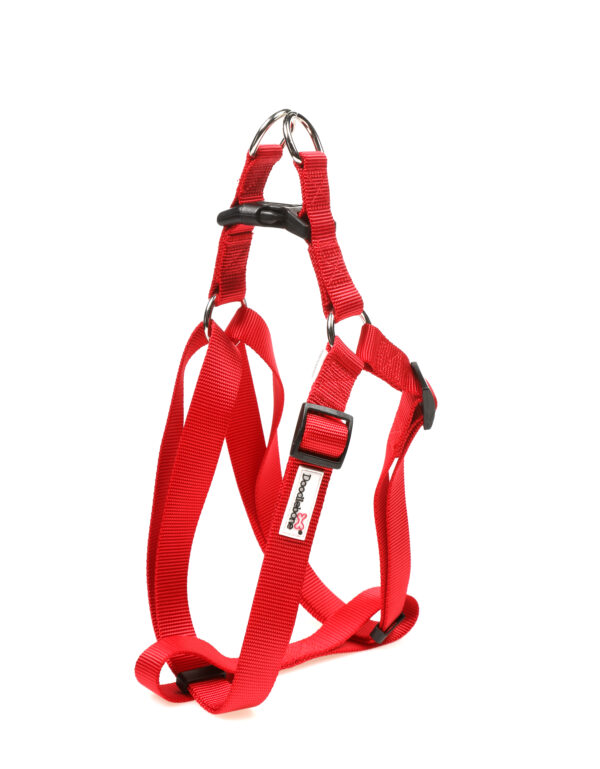Doodlebone Red Adjustable Strap Dog Harness