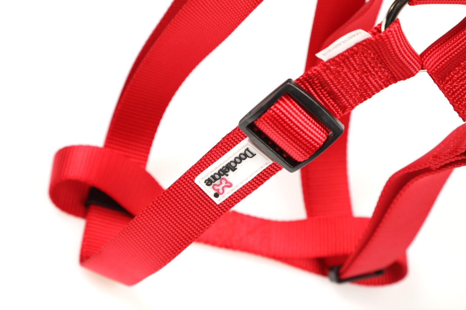 Doodlebone Adjustable Strap Dog Harness Red The Lancashire Dog Company