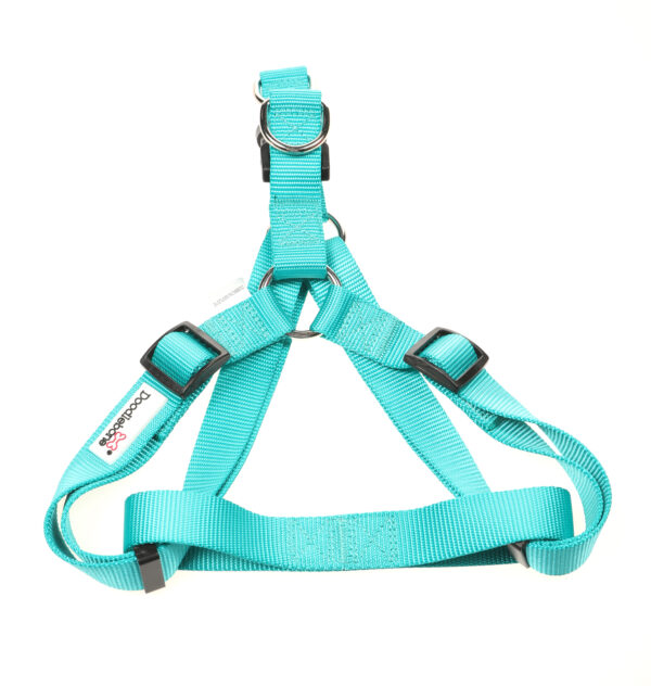 Doodlebone Teal Adjustable Strap Dog Harness