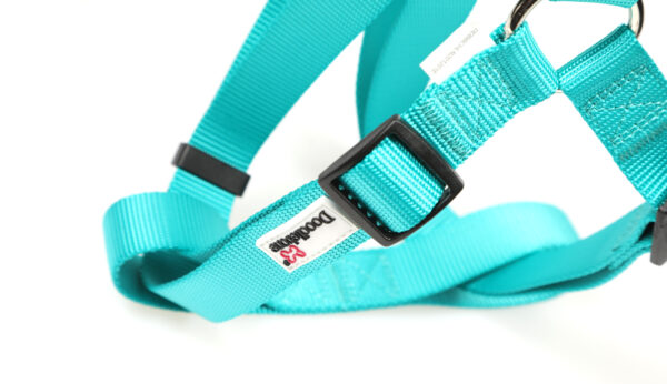 Doodlebone Teal Adjustable Strap Dog Harness