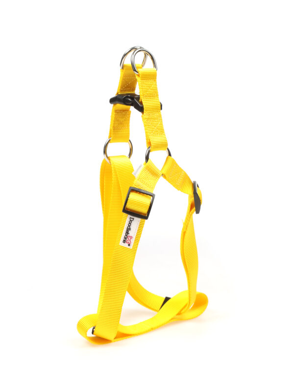 Doodlebone Yellow Adjustable Strap Dog Harness