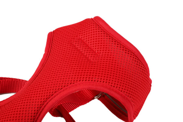 Doodlebone Red Airmesh Dog Harness at The Lancashire Dog Company