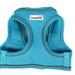 Doodlebone Aqua Blue Step In Snappy Dog Harness at The Lancashire Dog Company