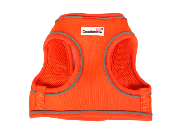 Doodlebone Orange Snappy Dog Harness at The Lancashire Dog Company