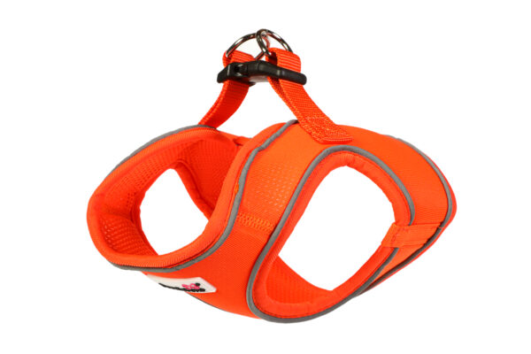 Doodlebone Orange Snappy Dog Harness at The Lancashire Dog Company