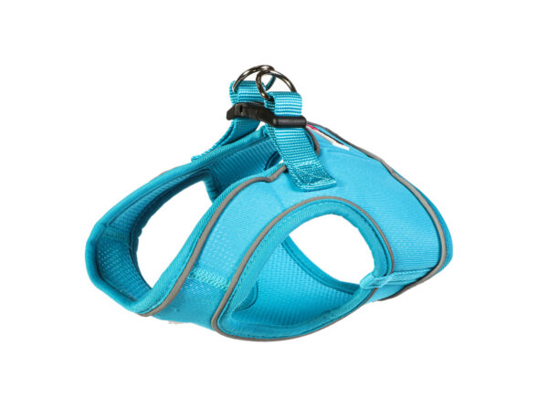Doodlebone Aqua Blue Step In Snappy Dog Harness at The Lancashire Dog Company
