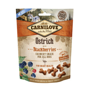 Carnilove Ostrich with Blackberries Crunchy Snacks