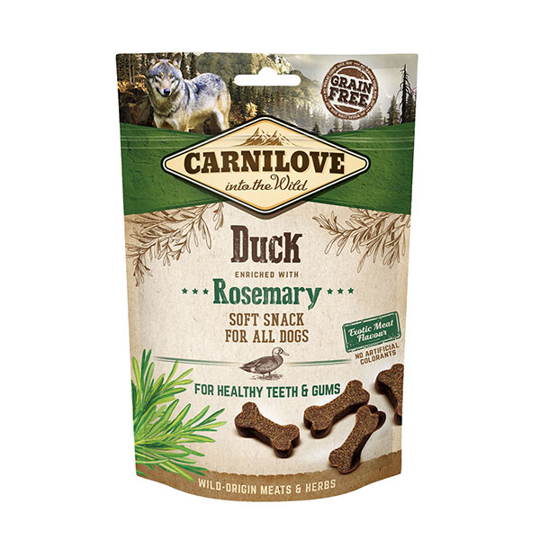 Carnilove Duck with Rosemary Soft Snack Dog Treat