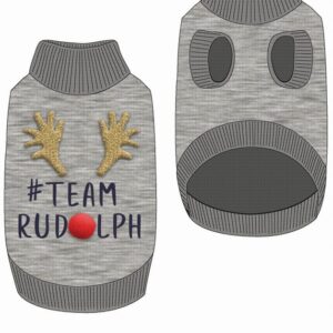 House of Paws Team Rudolph Christmas Dog Jumper