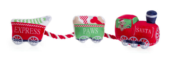 House of Paws Santa Paws Express Rope Christmas Dog Toy