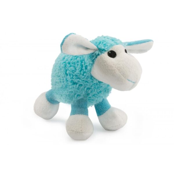 Ancol Small Bite Blue Lamb Plush Dog Toy