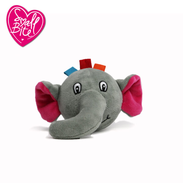 Ancol Small Bite Elephant Puppy Plush Dog Toy