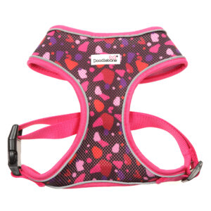 Doodlebone Bubblegum Party Airmesh Soft Dog Harnesses