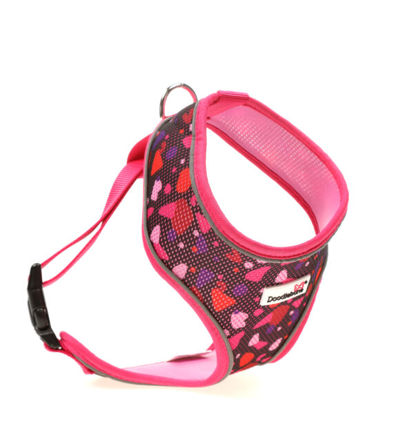 Doodlebone Bubblegum Party Airmesh Soft Dog Harnesses