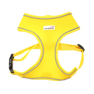 Doodlebone Yellow Airmesh Dog Harness