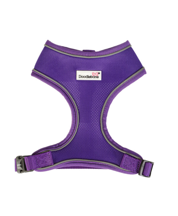 Doodlebone Purple Airmesh Dog Harness at The Lancashire Dog Company