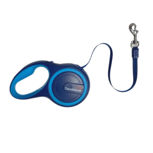 Doodlebone Originals Royal Blue Retractable Dog Lead