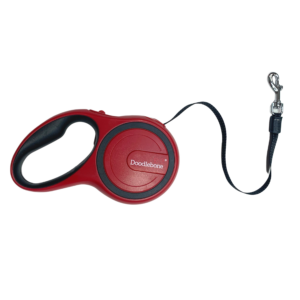 Doodlebone Originals Red Retractable Dog Lead