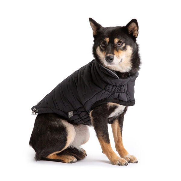 GF PET Reversible Elasto-Fit Chalet Black Dog Jacket