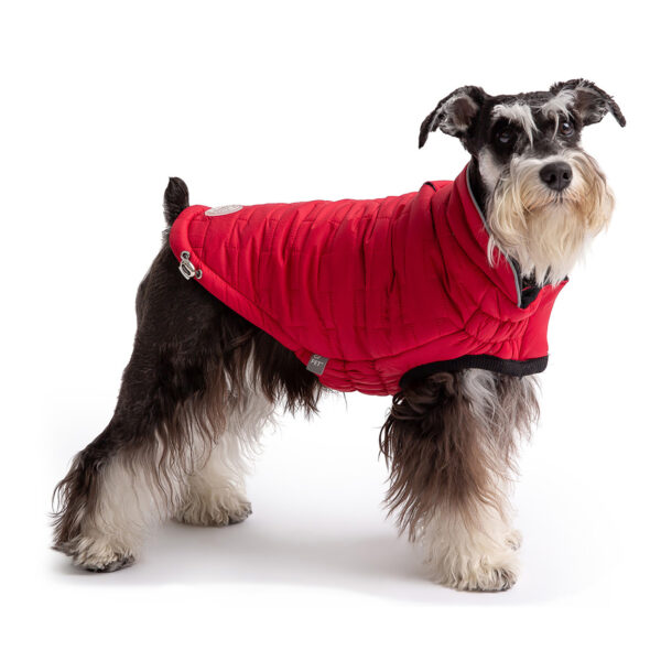 GF PET Reversible Elasto-Fit Chalet Red and Black Dog Jacket