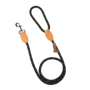 Doodlebone Originals Black Rope Dog Lead