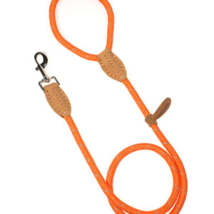 Doodlebone Originals Orange Rope Dog Lead