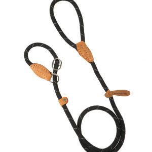 Doodlebone Originals Black Rope Dog Slip Lead